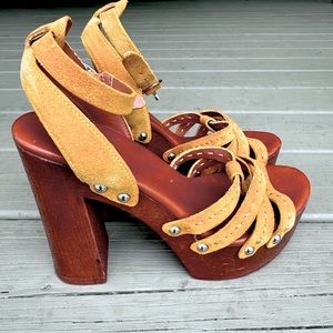 Aldo Women's Yellow Sandals